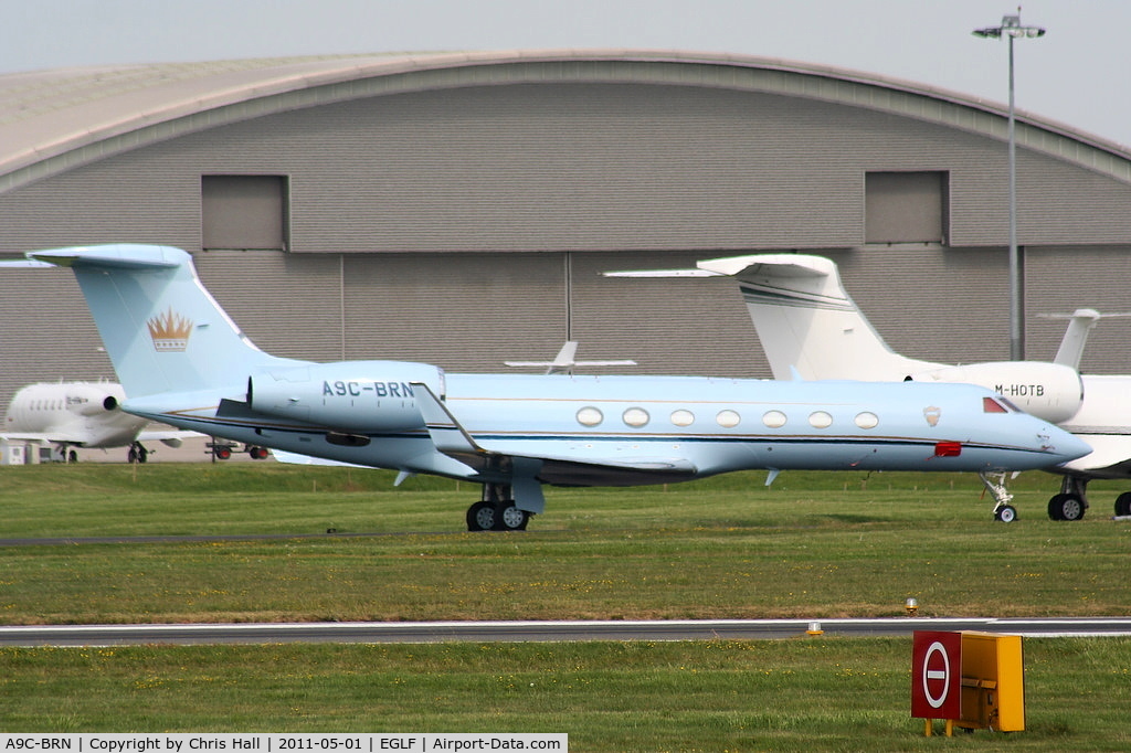A9C-BRN, 2009 Gulfstream Aerospace GV-SP (G550) C/N 5242, Bahrain Amiri Flight