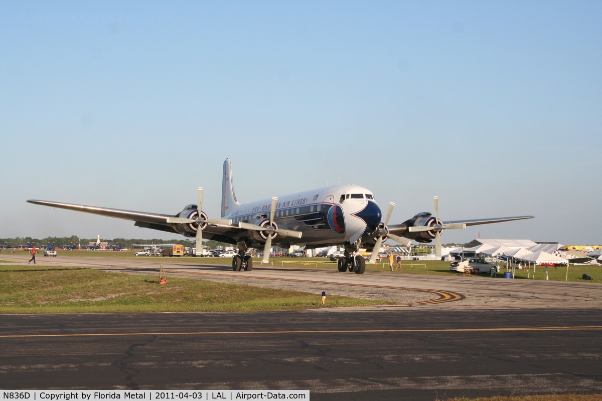 N836D, 1957 Douglas DC-7B C/N 45345, Eastern DC-7B