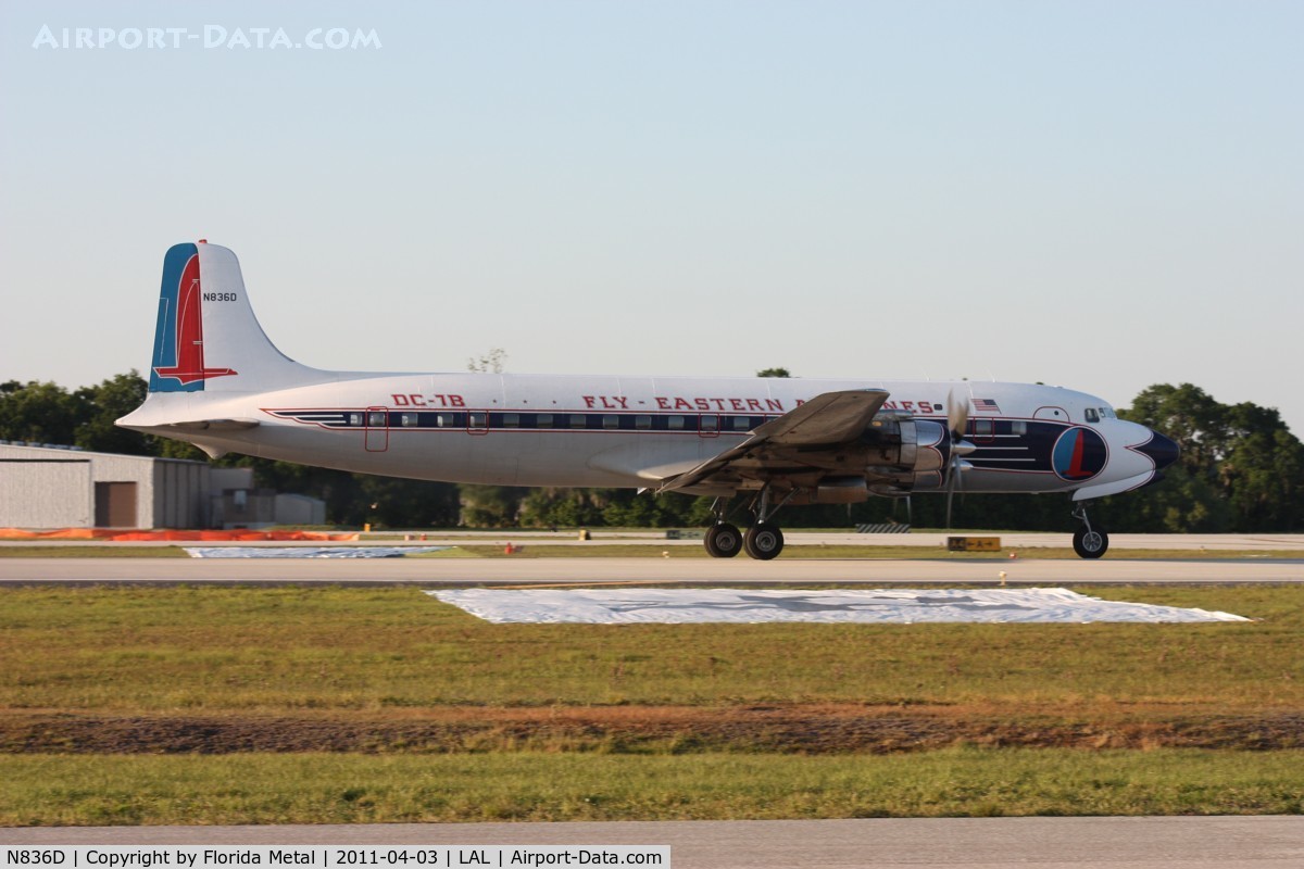 N836D, 1957 Douglas DC-7B C/N 45345, Eastern DC-7B