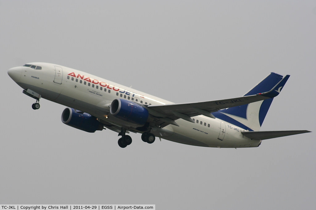 TC-JKL, 2007 Boeing 737-76N C/N 34753, AnadoluJet