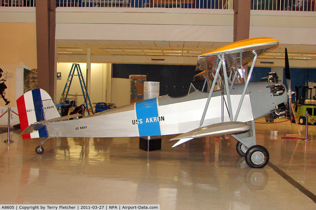 A8605, 1929 Consolidated N2Y-1 C/N Not found A8605, 1929 Consolidated N2Y-1 at Pensacola Naval Museum