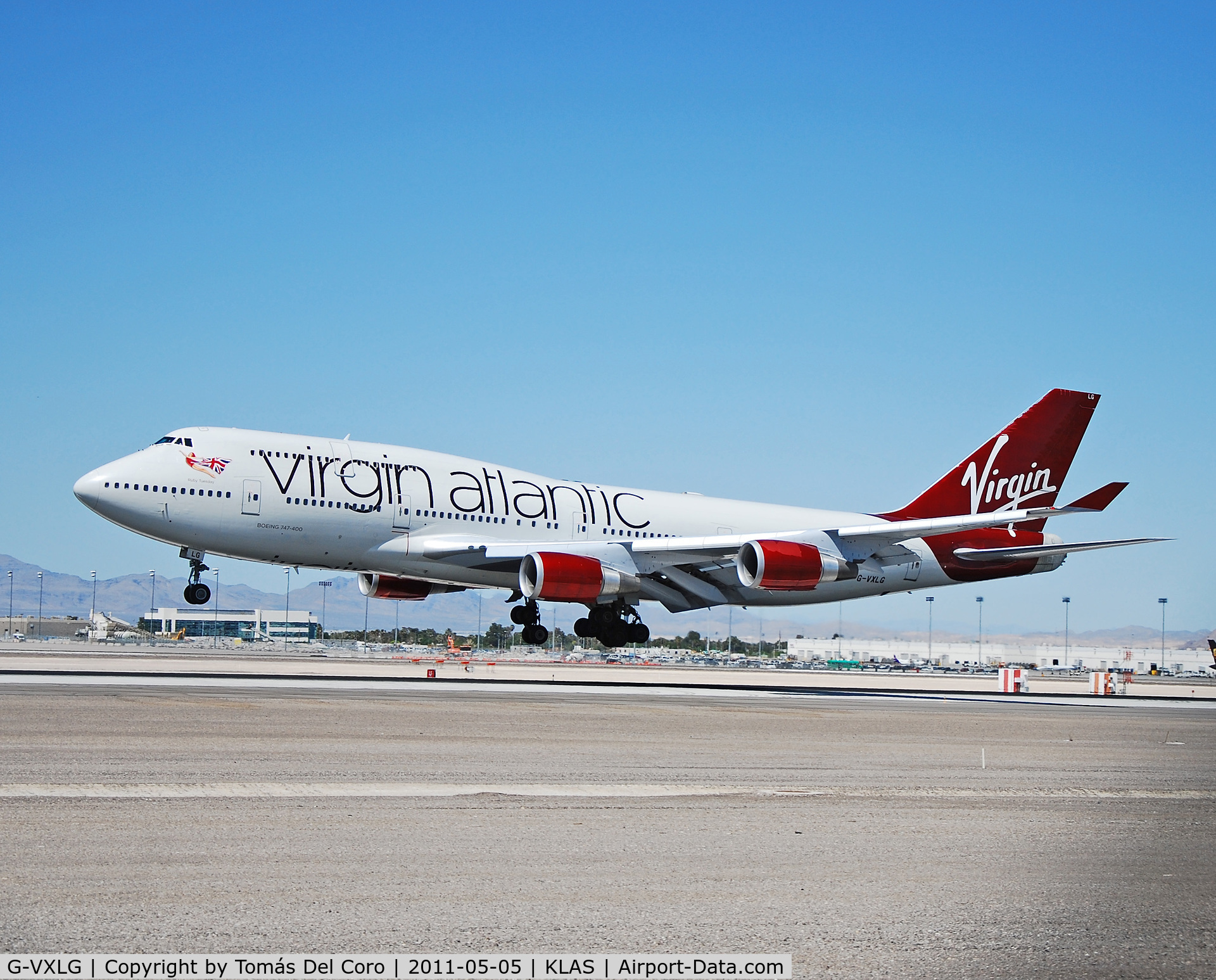 G-VXLG, 1998 Boeing 747-41R C/N 29406, Virgin Atlantic Airways Boeing 747-41R G-VXLG (cn 29406/1177) 