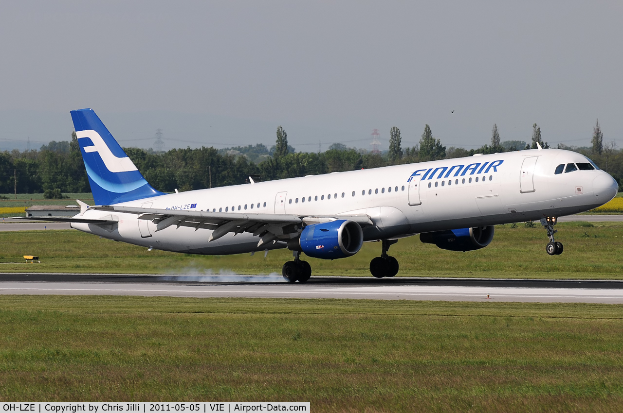 OH-LZE, 2003 Airbus A321-211 C/N 1978, Finnair