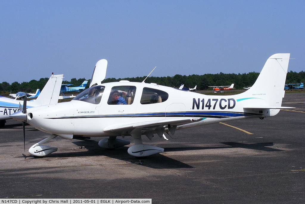 N147CD, 2000 Cirrus SR20 C/N 1043, one of the Cirrus147 flying group aircraft, the others in the fleet are N147GT, N147KA, N147LD, N147LK, and N147VC