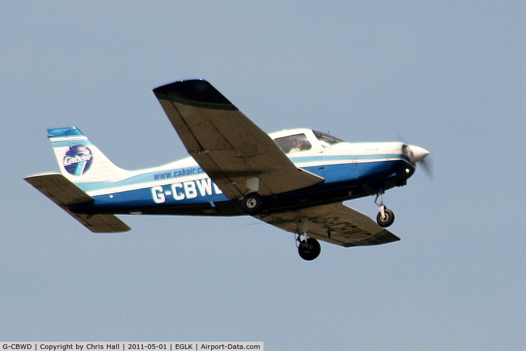 G-CBWD, 2002 Piper PA-28-161 Cherokee Warrior III C/N 2842160, Cabair