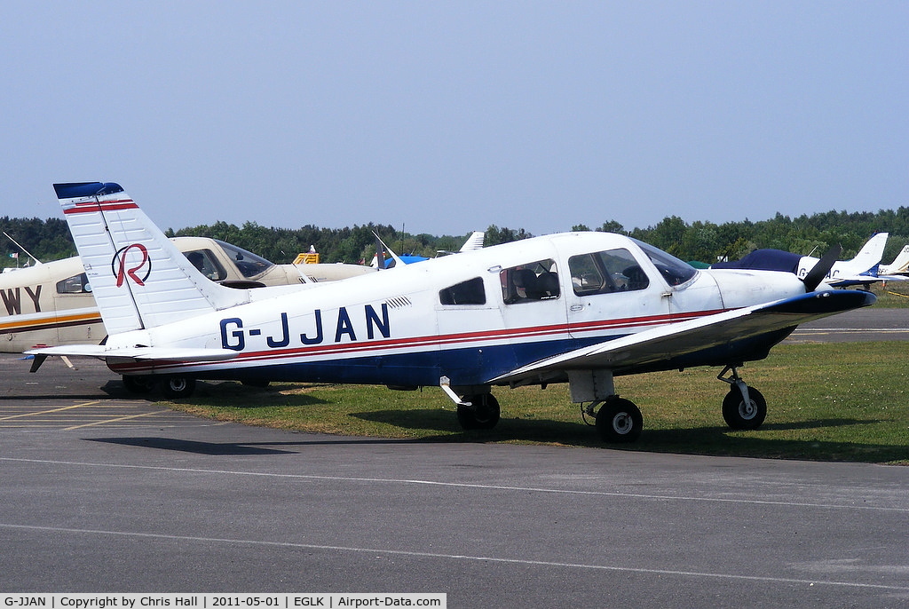 G-JJAN, 1986 Piper PA-28-181 Cherokee Archer II C/N 28-90007, Blackbushe Aviation