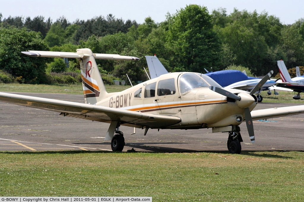 G-BOWY, 1981 Piper PA-28RT-201T Turbo Arrow IV Arrow IV C/N 28R-8131114, Blackbushe Aviation