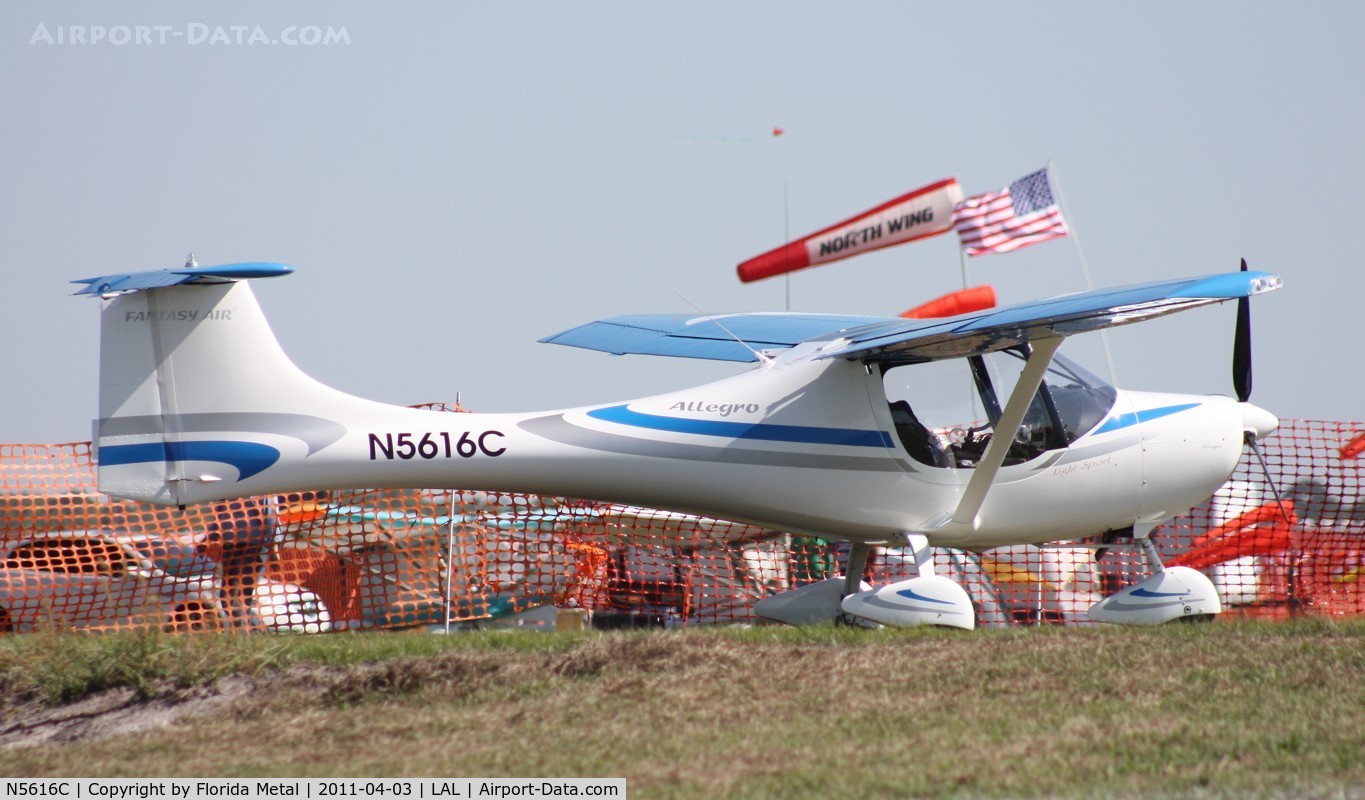 N5616C, 2007 Fantasy Air Allegro 2007 C/N 07-243, Allegro 2007
