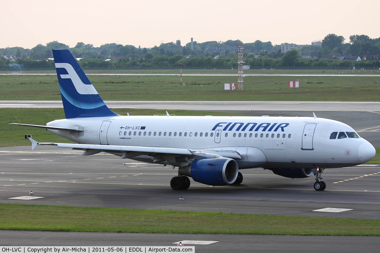 OH-LVC, 2000 Airbus A319-112 C/N 1309, Finnair