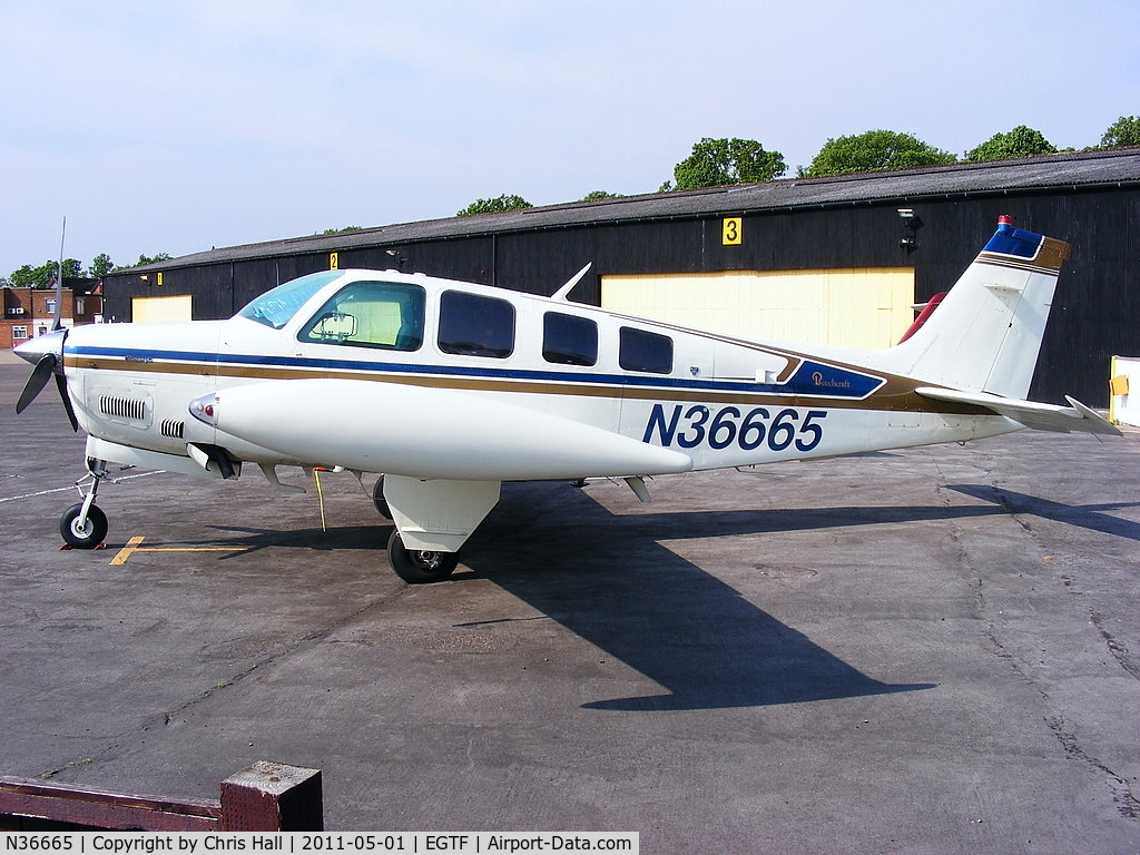 N36665, 1980 Beech A36 Bonanza 36 C/N E-1696, Privately Owned