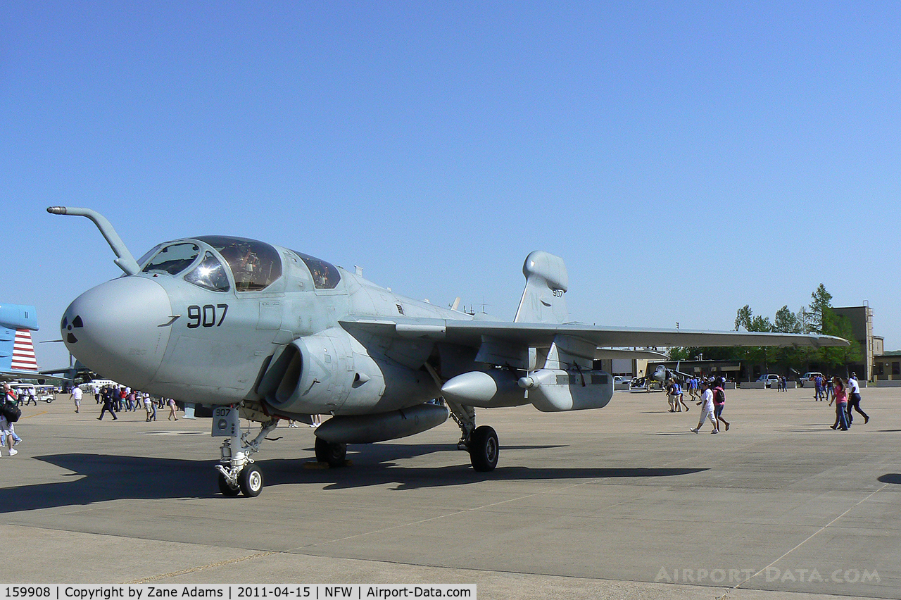 159908, Grumman EA-6B Prowler C/N P-55, At the 2011 Air Power Expo, NAS Fort Worth