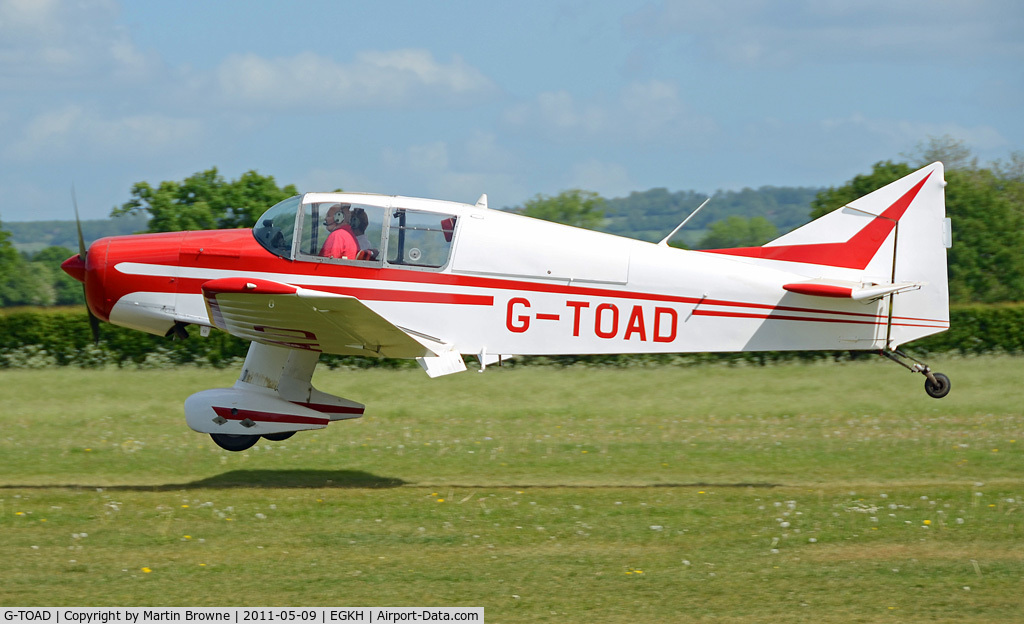 G-TOAD, 1959 Jodel D-140B Mousequetaire II C/N 27, SHOT WITH D7000