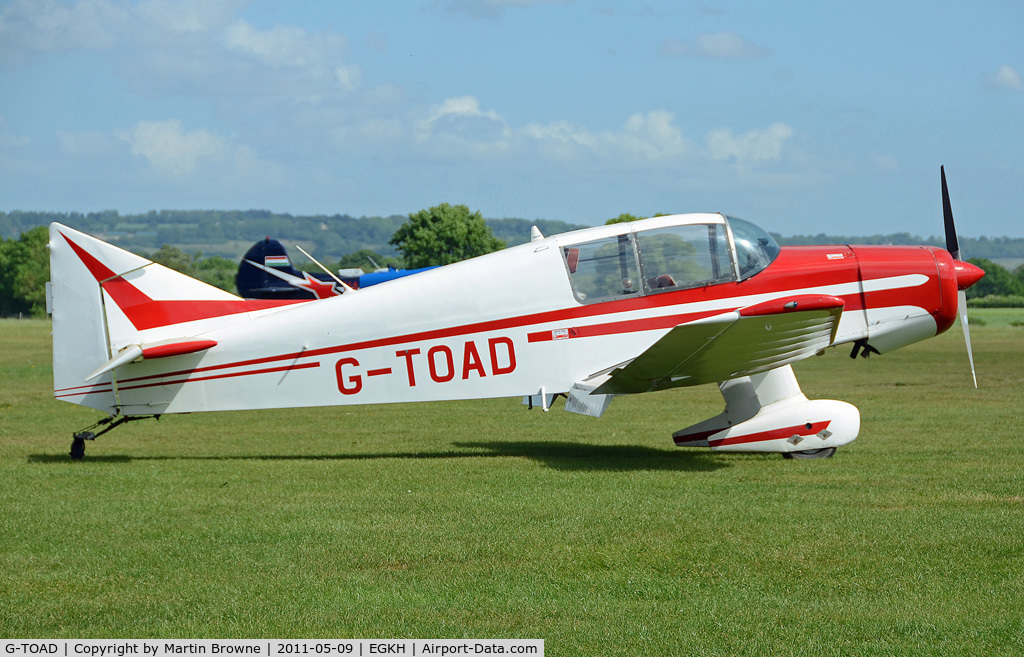 G-TOAD, 1959 Jodel D-140B Mousequetaire II C/N 27, AT HEADCORN