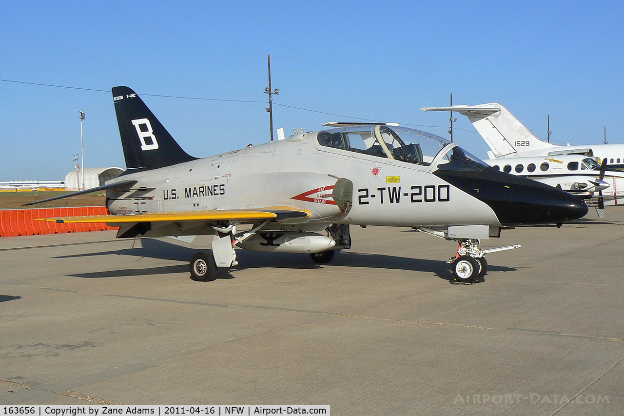 163656, McDonnell Douglas T-45C Goshawk C/N A058, At the 2011 Air Power Expo Airshow - NAS Fort Worth.