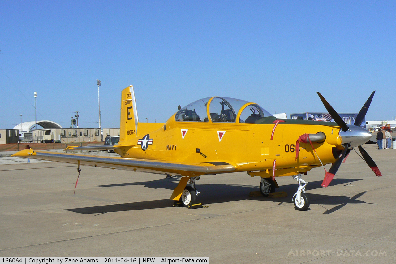 166064, Raytheon T-6B Texan II C/N PN-55, At the 2011 Air Power Expo Airshow - NAS Fort Worth.
