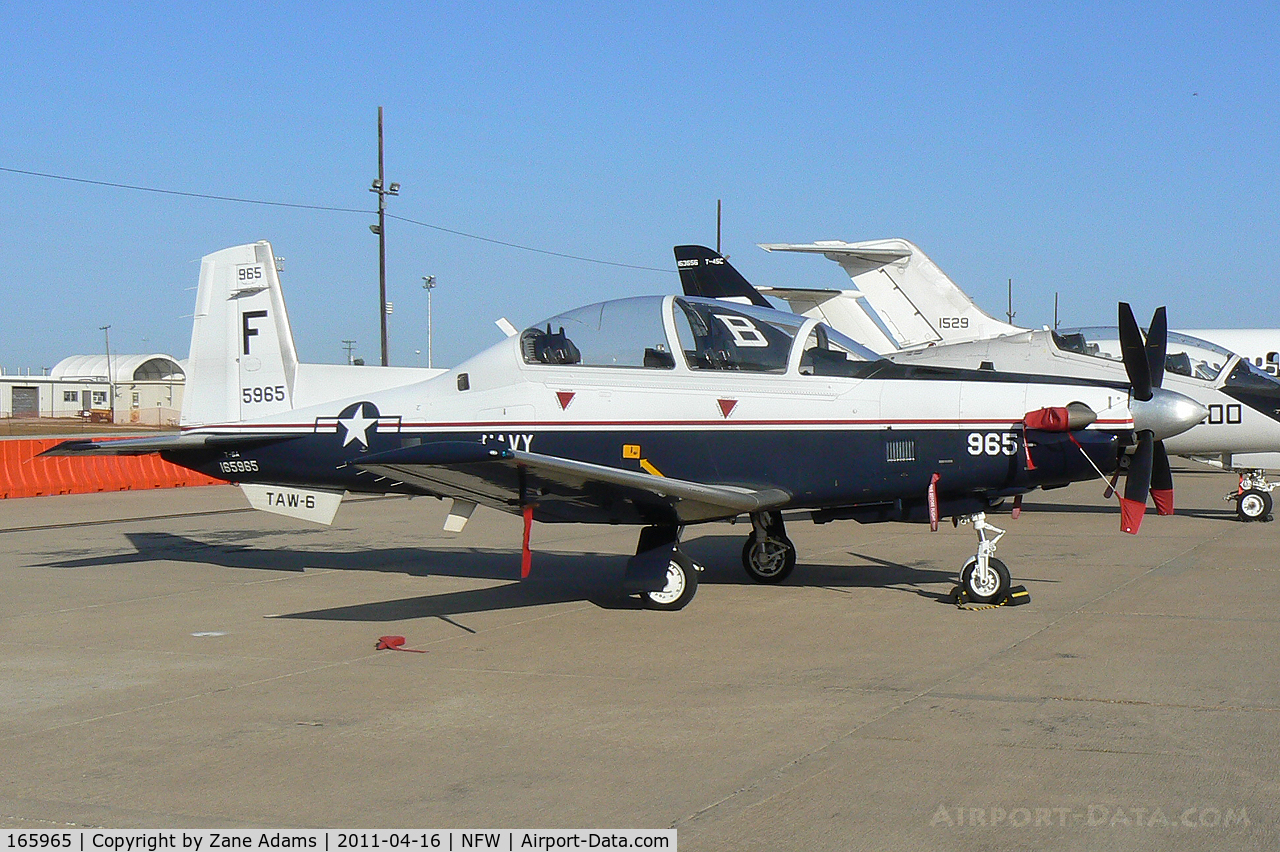 165965, Raytheon T-6A Texan II C/N PT-108, At the 2011 Air Power Expo Airshow - NAS Fort Worth.