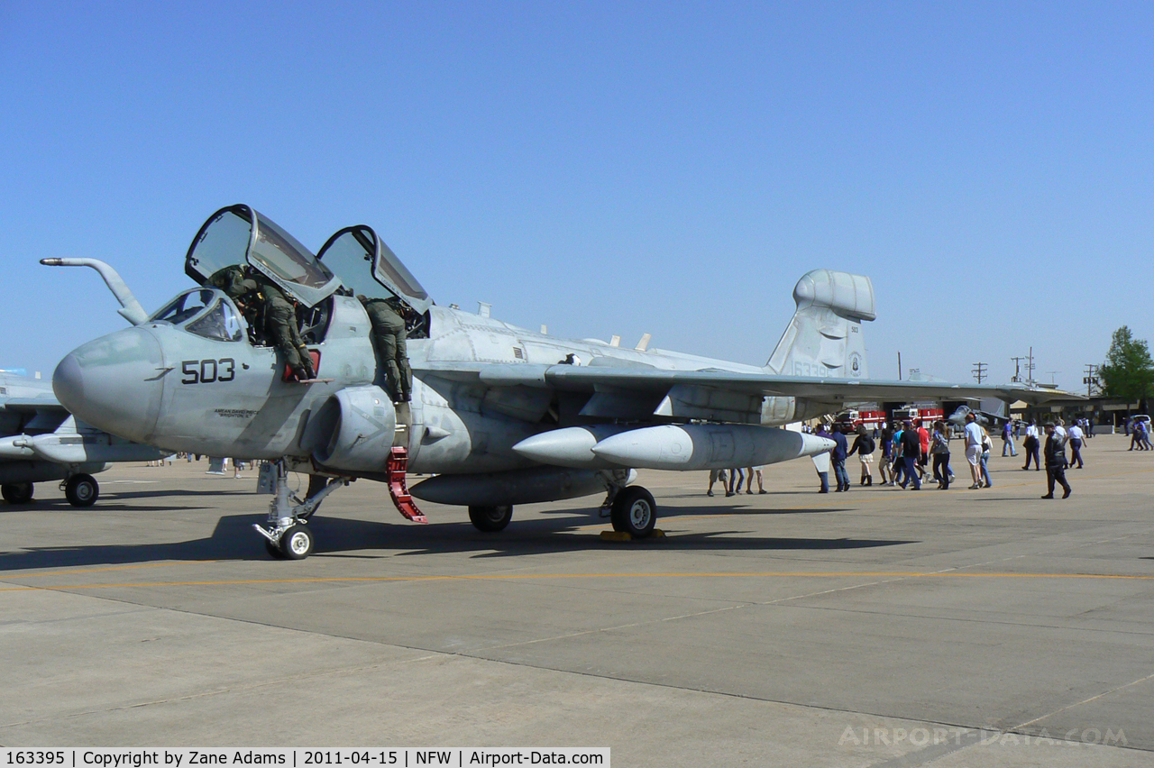 163395, Grumman EA-6B Prowler C/N P-135, At the 2011 Air Power Expo Airshow - NAS Fort Worth.