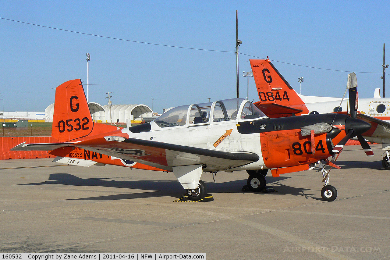 160532, Beech T-34C Turbo Mentor C/N GL-89, At the 2011 Air Power Expo Airshow - NAS Fort Worth.