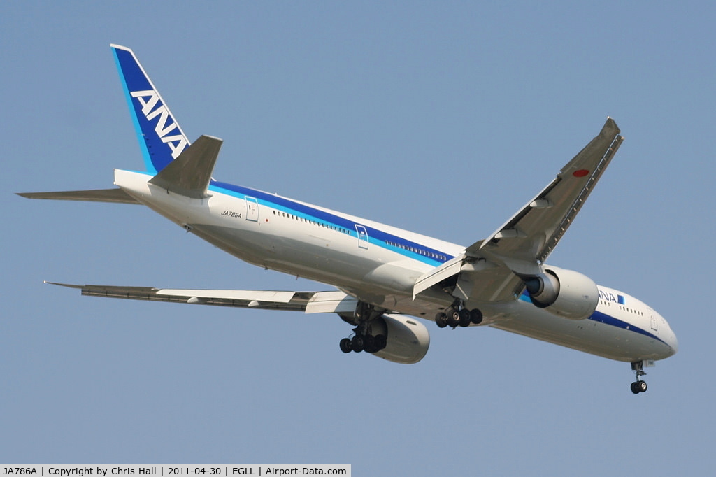 JA786A, 2010 Boeing 777-381/ER C/N 37948, All Nippon