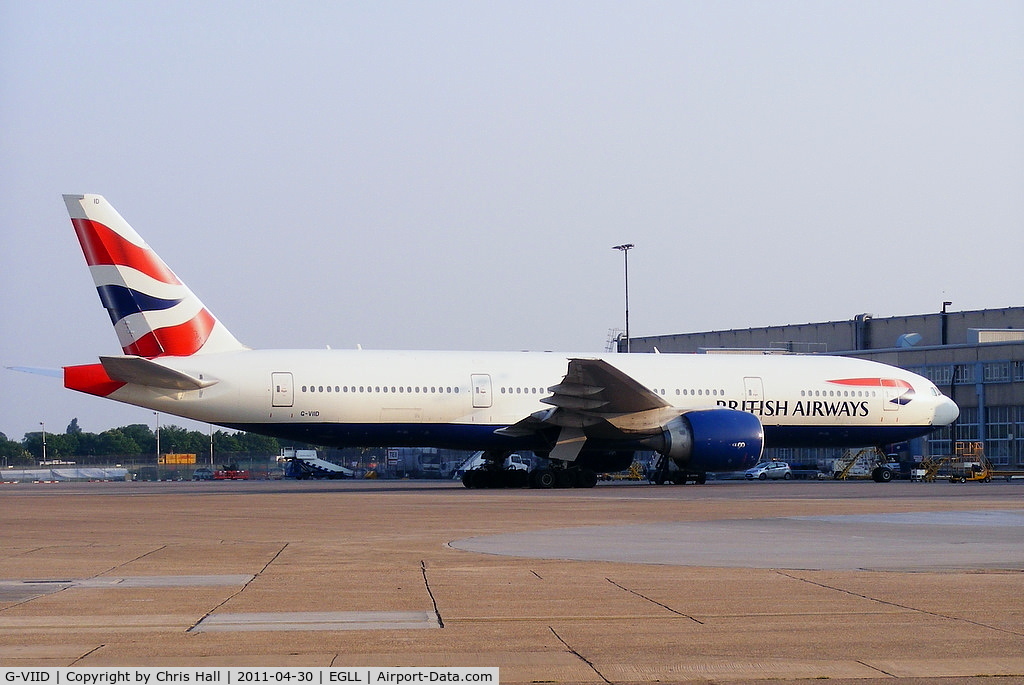 G-VIID, 1997 Boeing 777-236 C/N 27486, British Airways