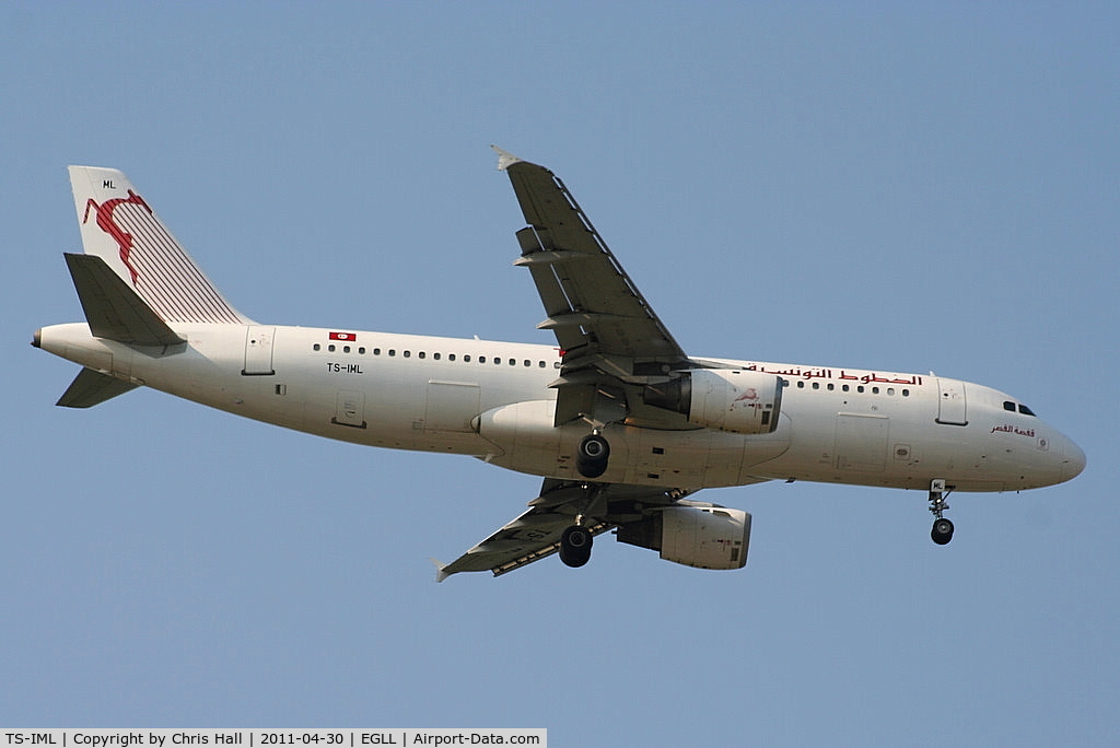 TS-IML, 1999 Airbus A320-211 C/N 0958, Tunisair
