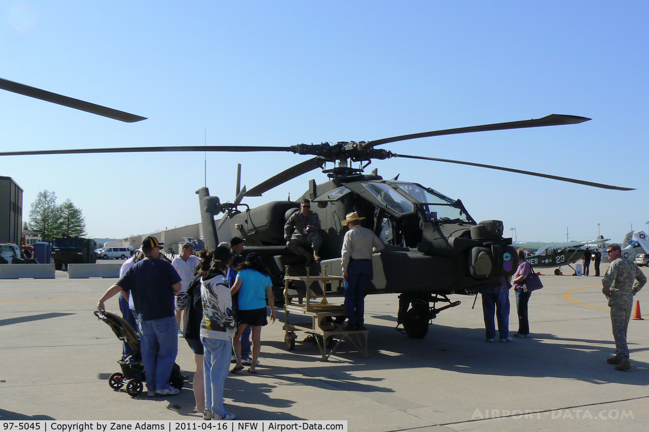 97-5045, 1997 Boeing AH-64D C/N PV021, At the 2011 Air Power Expo - NAS Fort Worth