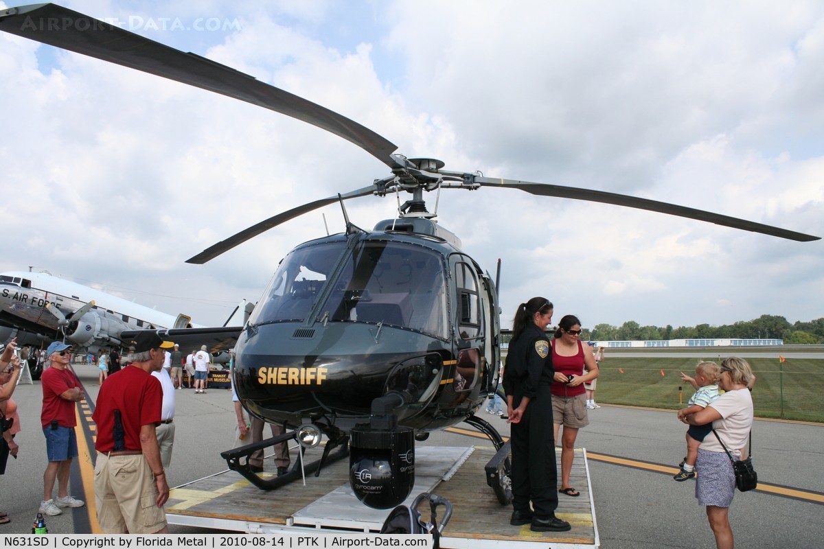 N631SD, 2001 Eurocopter AS-350B-2 Ecureuil Ecureuil C/N 3389, Oakland County Sheriff
