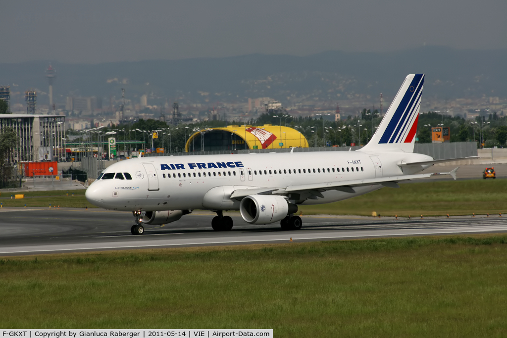 F-GKXT, 2009 Airbus A320-214 C/N 3859, Air France @ VIE
