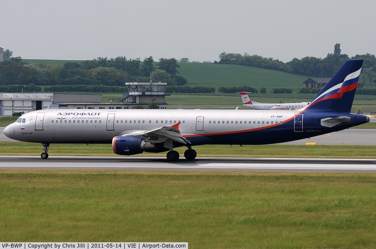 VP-BWP, 2004 Airbus A321-211 C/N 2342, Aeroflot