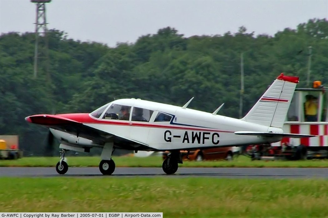 G-AWFC, 1968 Piper PA-28R-180 Cherokee Arrow C/N 28R-30670, Piper PA-28R-180 Cherokee Arrow [28R-30670] Kemble~G 01/07/2005
