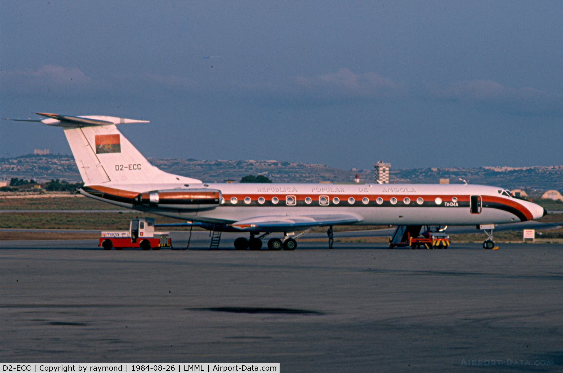 D2-ECC, 1976 Tupolev Tu-134A C/N 49830, Tu134 D2-ECC Govt of Angola