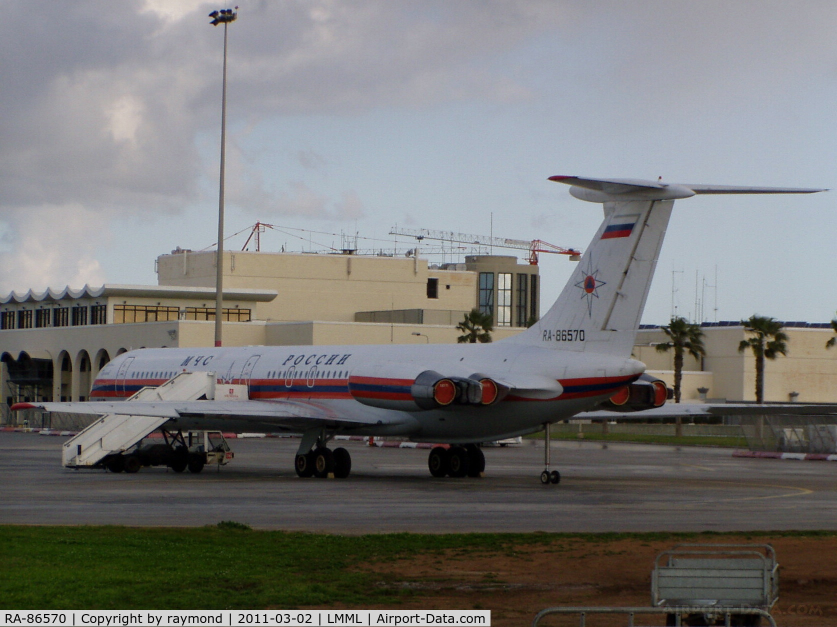 RA-86570, 1996 Ilyushin Il-62M C/N 1356344, IL62 RA-86570 Government of Russia
