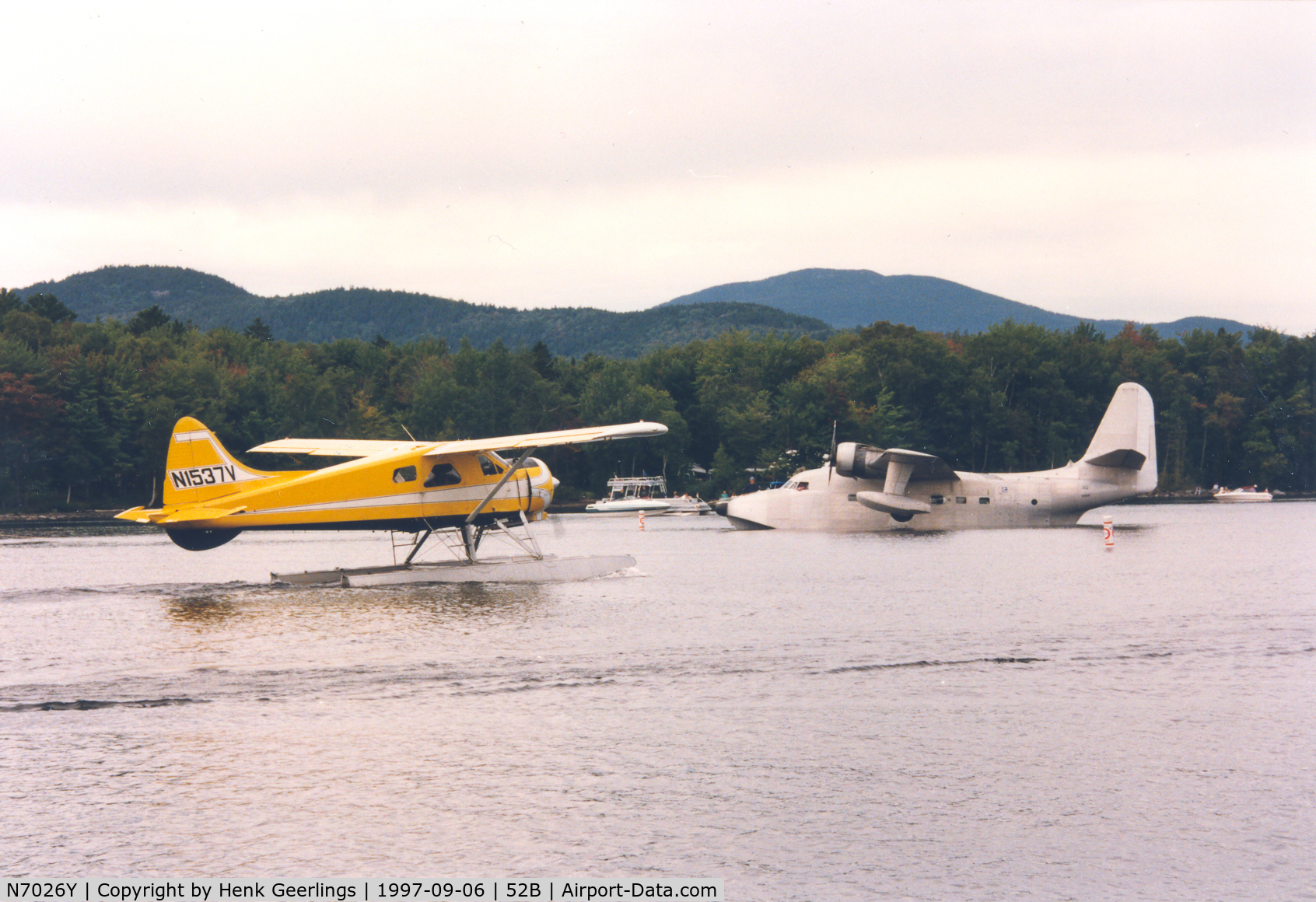 N7026Y, 1954 Grumman HU-16C (UF-1) Albatross C/N G-394, Sea plane Fly In , Greenville ,ME , Moosehead Lake