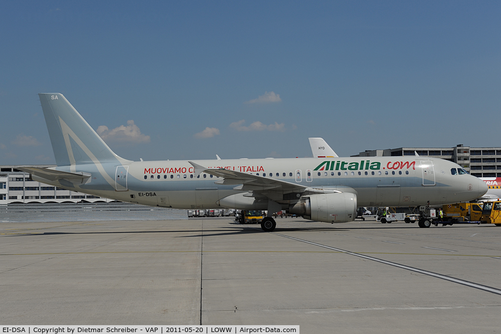 EI-DSA, 2006 Airbus A320-216 C/N 2869, Alitalia Airbus 320