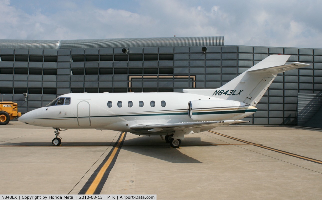 N843LX, 1996 Raytheon HAWKER 800XP C/N 258297, Hawker 800XP