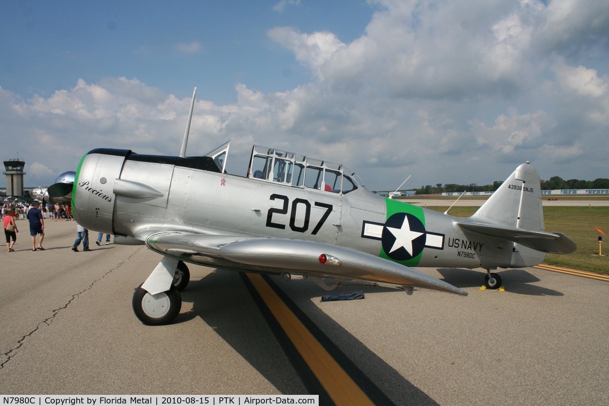 N7980C, 1943 North American SNJ-5 Texan Texan C/N 43938, SNJ-5