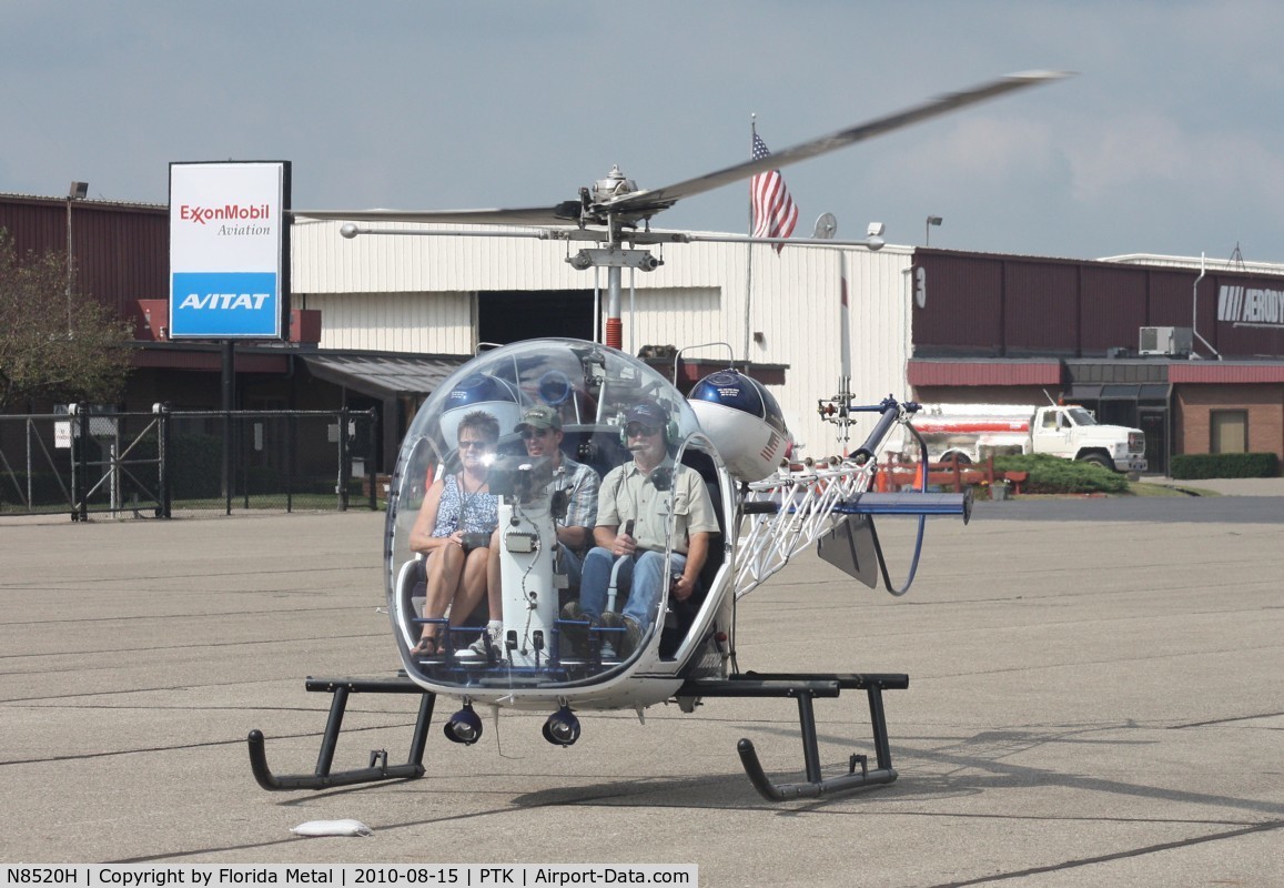 N8520H, 1980 Bell 47G-2 C/N OLYMPIC-01, Bell 47