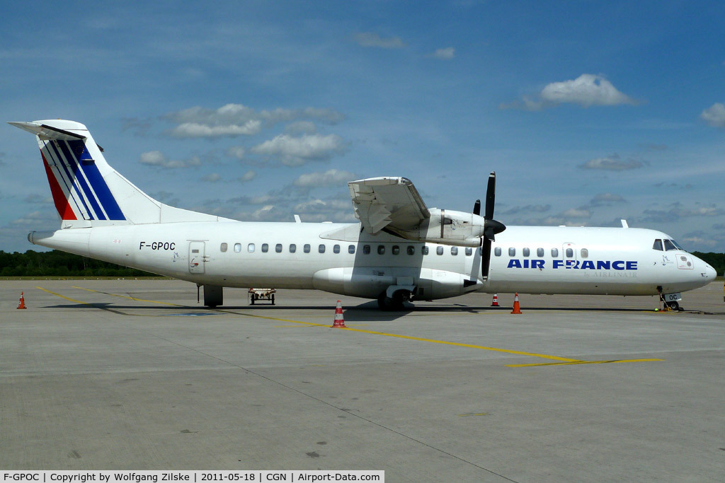 F-GPOC, 1992 ATR 72-202 C/N 311, visitor