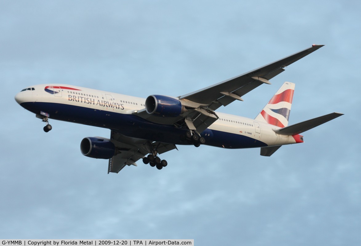 G-YMMB, 2000 Boeing 777-236/ER C/N 30303, British 777