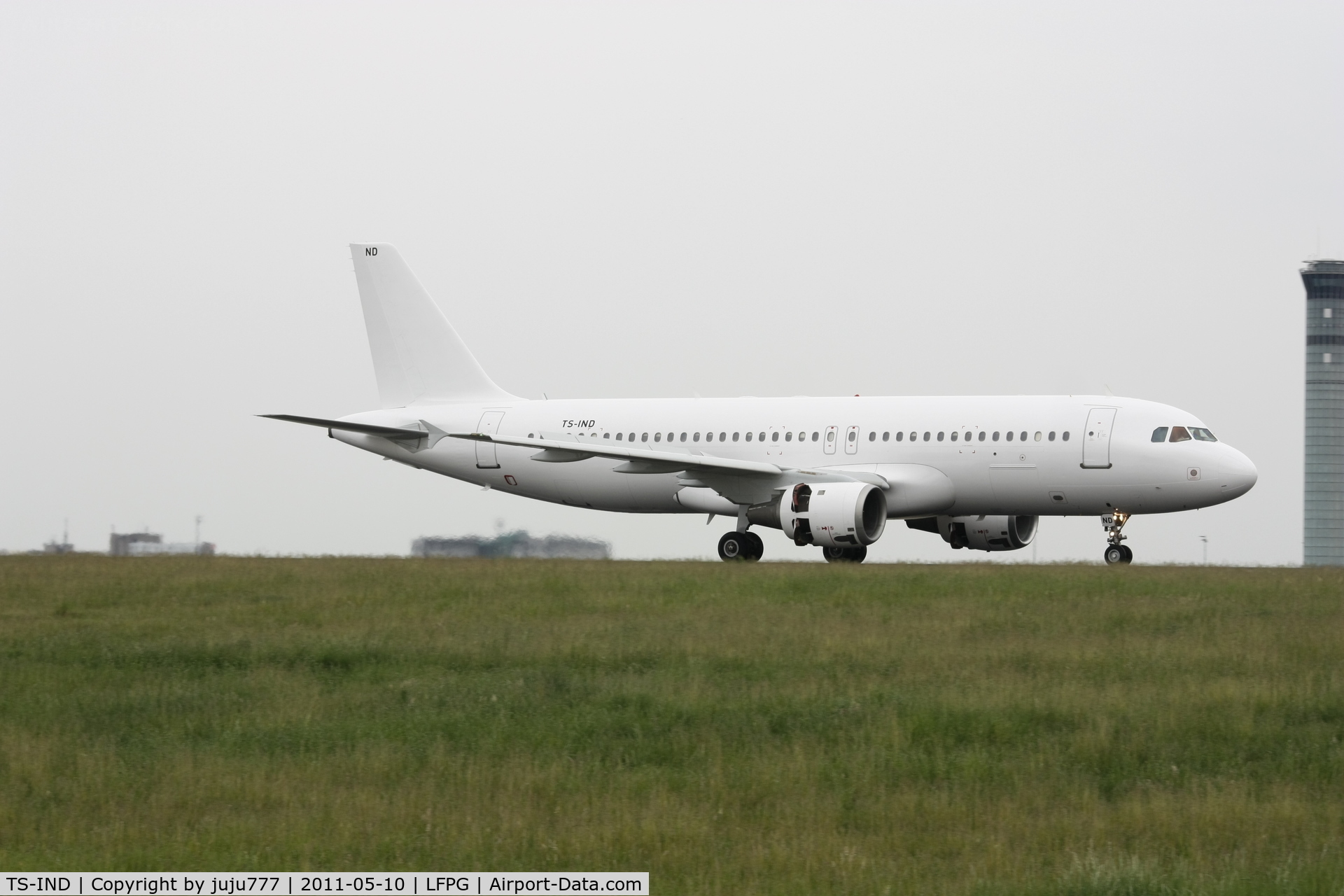 TS-IND, 1992 Airbus A320-212 C/N 348, with-out marking