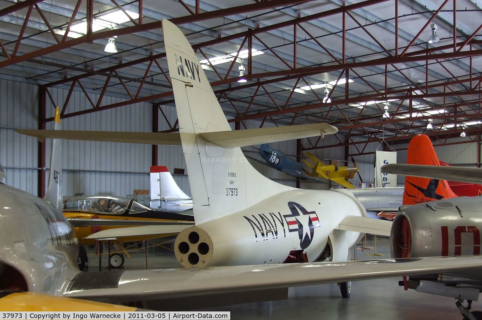 37973, Douglas D-558-2 Skyrocket C/N 6567, Douglas D-558-2 Skyrocket at the Planes of Fame Air Museum, Chino CA
