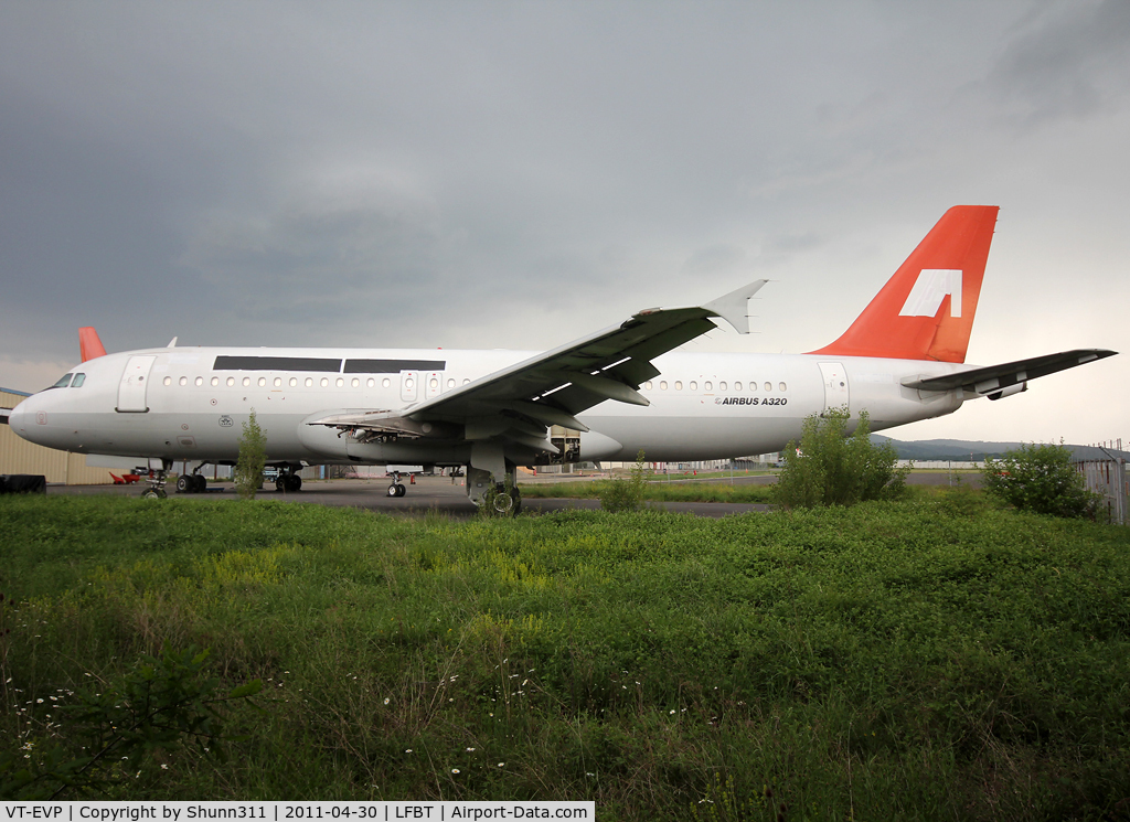 VT-EVP, 1991 Airbus A320-231 C/N 257, Stored...