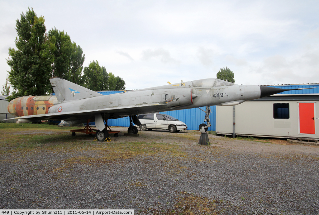 449, 1965 Dassault Mirage IIIE C/N 449, Preserved @ Albert Museum