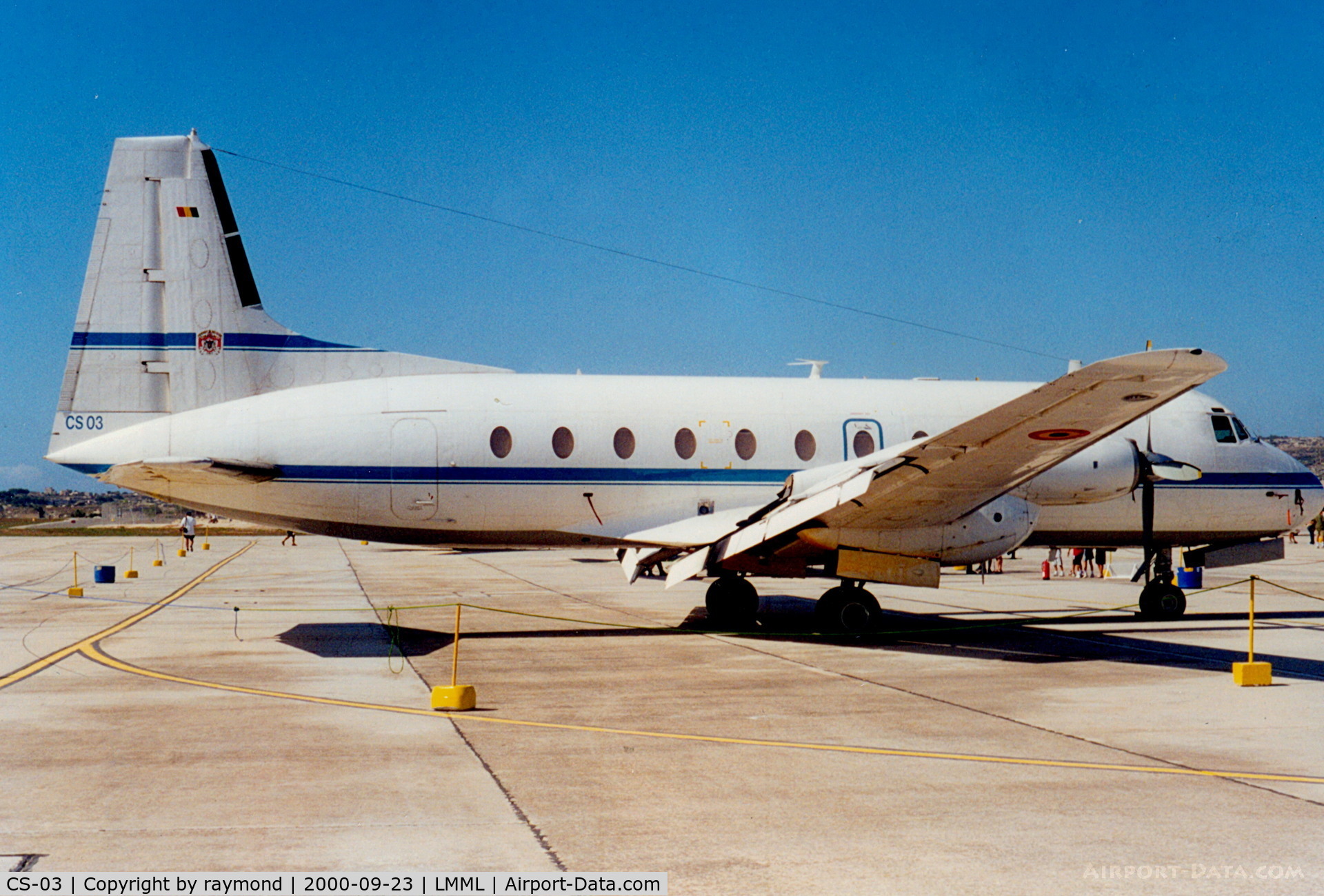 CS-03, 1976 Hawker Siddeley HS.748 Series 2A C/N 1743, HS748 CS-03 Belgian Air Force