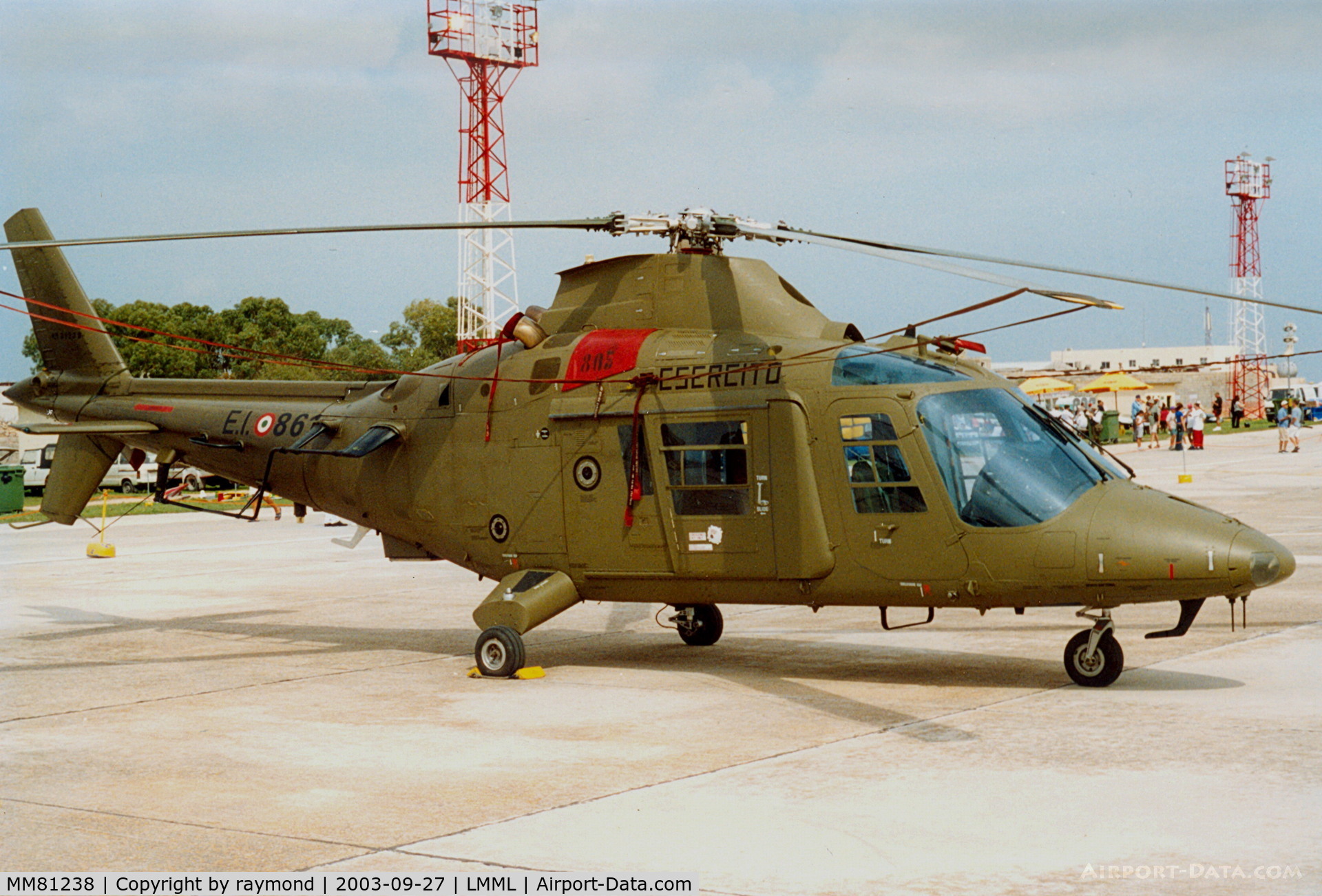 MM81238, Agusta A-109EOA Hirundo C/N 7372, A109 MM81238/EI861 Italian Army