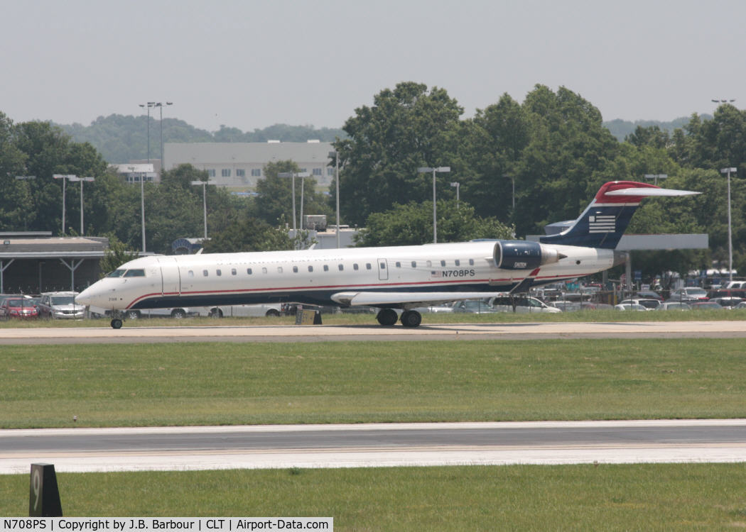 N708PS, 2004 Bombardier CRJ-701 (CL-600-2C10) Regional Jet C/N 10160, Nothing