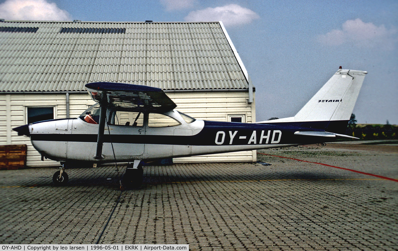OY-AHD, 1967 Reims F172H Skyhawk C/N 0473, Roskilde DK 1.5.96