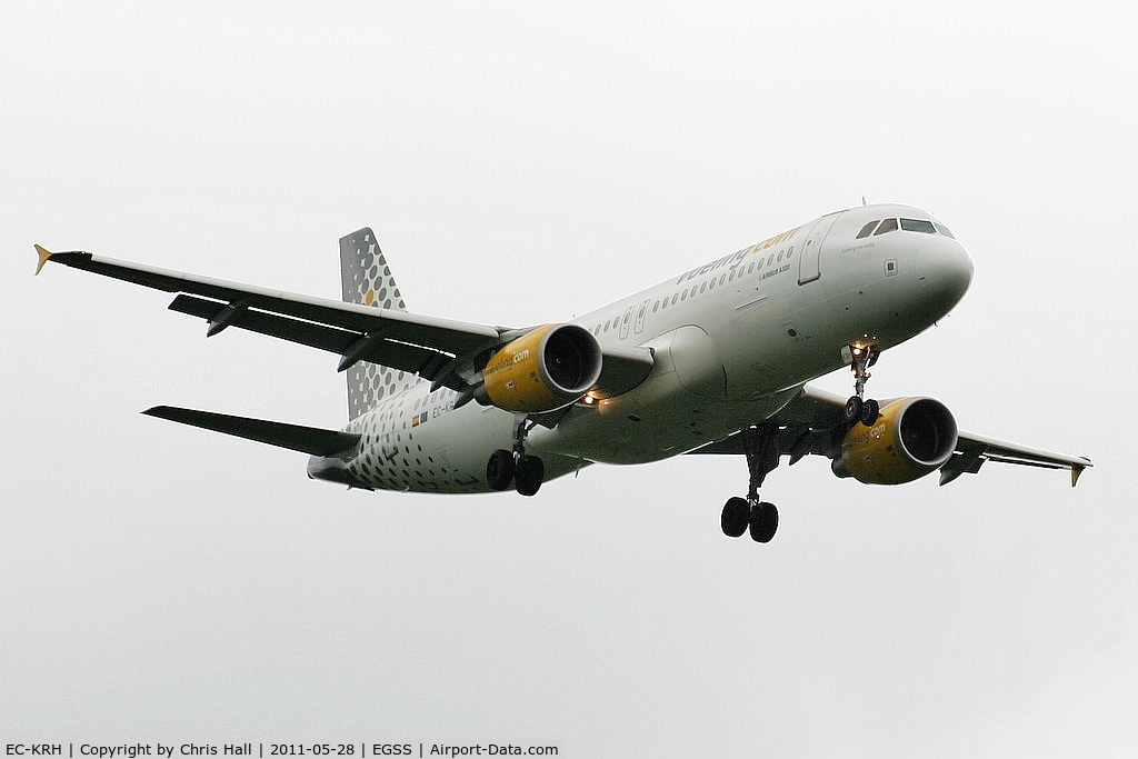 EC-KRH, 2008 Airbus A320-214 C/N 3529, Vueling Airlines