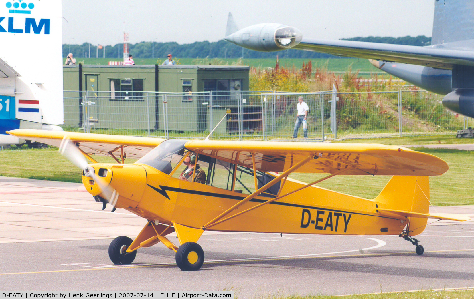 D-EATY, Piper L-18C Super Cub (PA-18-95) C/N 18-1511, Oldtimer Fly In , Aviodrome Aviation Museum at Lelystad Airport