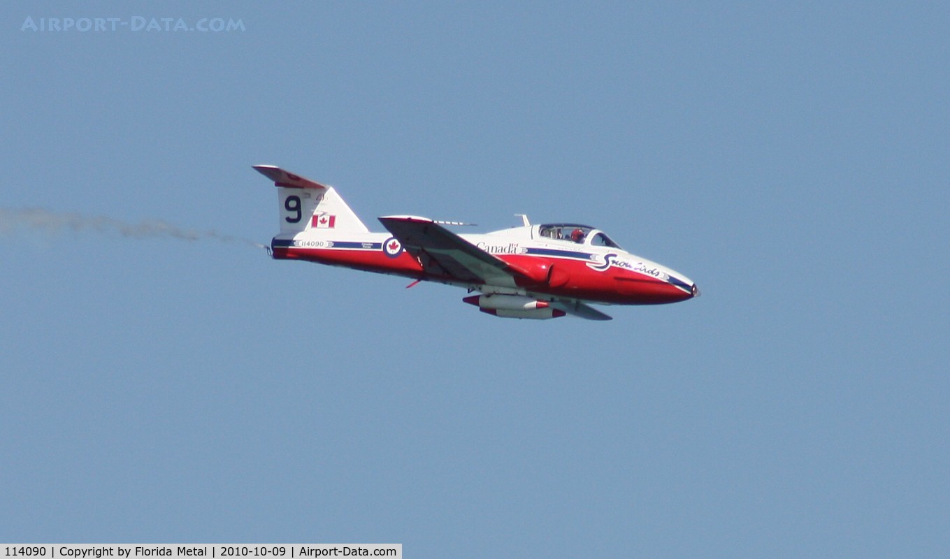 114090, Canadair CT-114 Tutor C/N 1090, Snowbirds over Daytona